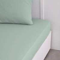 Plahta S Gumicom Noemi 90x190-200+23 Cm - svijetlo zelena, Basics, tekstil (90/190-200/30cm)