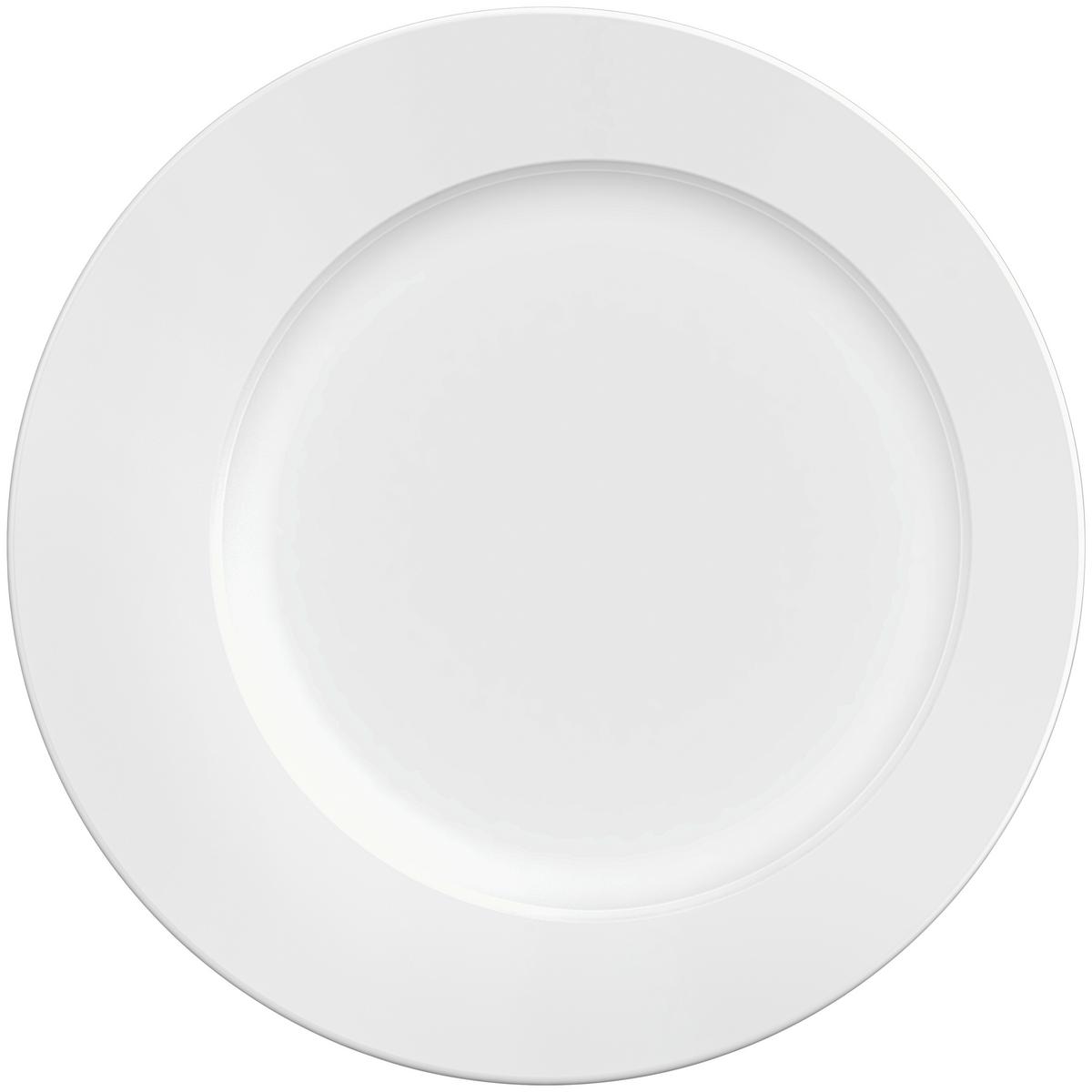 Desszertes Tányér Eclipse - fehér, Modern, kerámia (23cm) - Premium Living