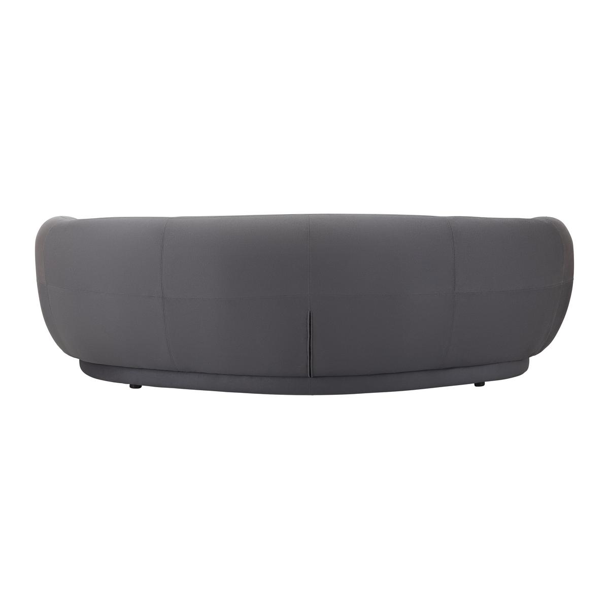 Háromszemélyes Kanapé Damaris - sötétszürke, Modern, textil/fa (230/75/100cm) - Bessagi Home