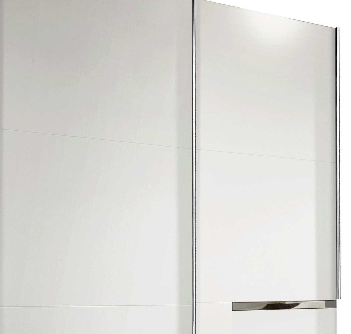 Ormar S Kliznim Vratima Level 36a - bijela/boje kroma, Moderno, drvni materijal/metal (300/216/65cm) - Modern Living