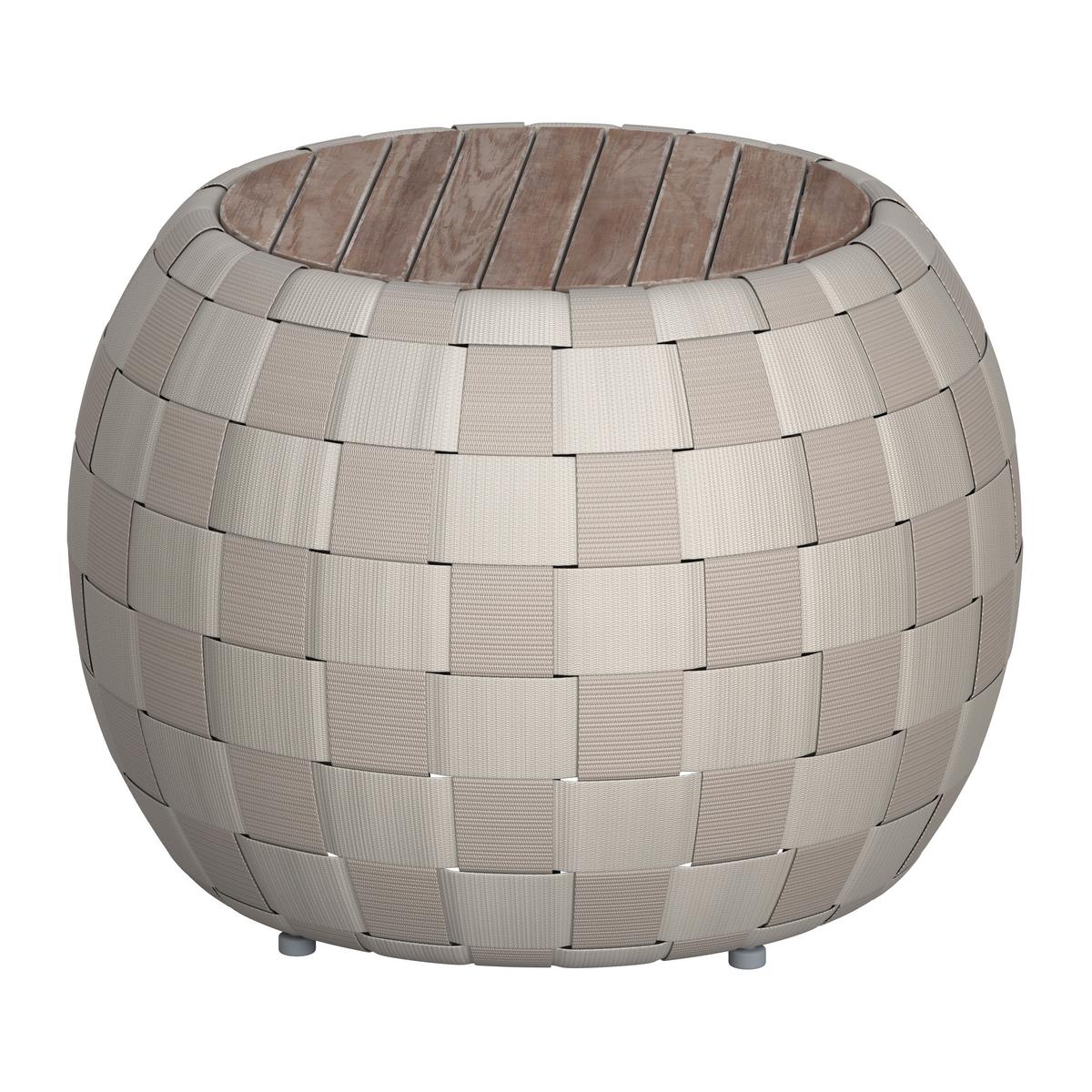 Set Za Balkon Philina - krem barve/barve akacije, Moderno, umetna masa/tekstil - Bessagi Garden