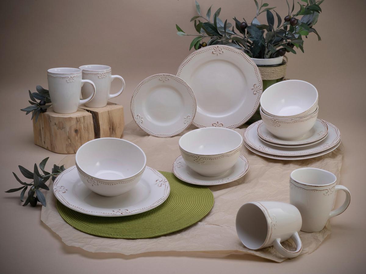 Kombiservice Multicolor, 16-teilig - Multicolor, Keramik - Creatable