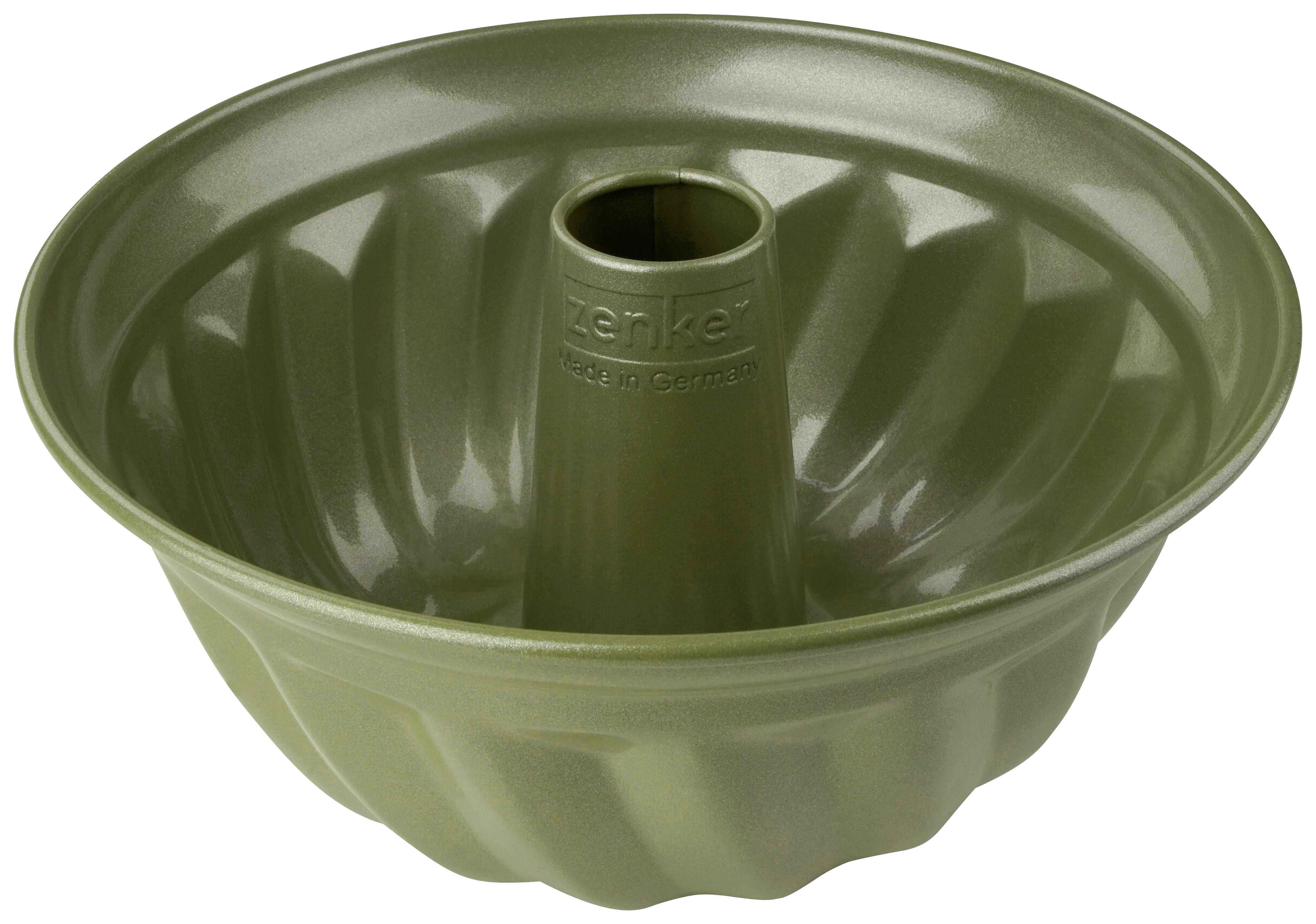 Kuglófforma Green Vision - zöld, fém (25cm) - Zenker