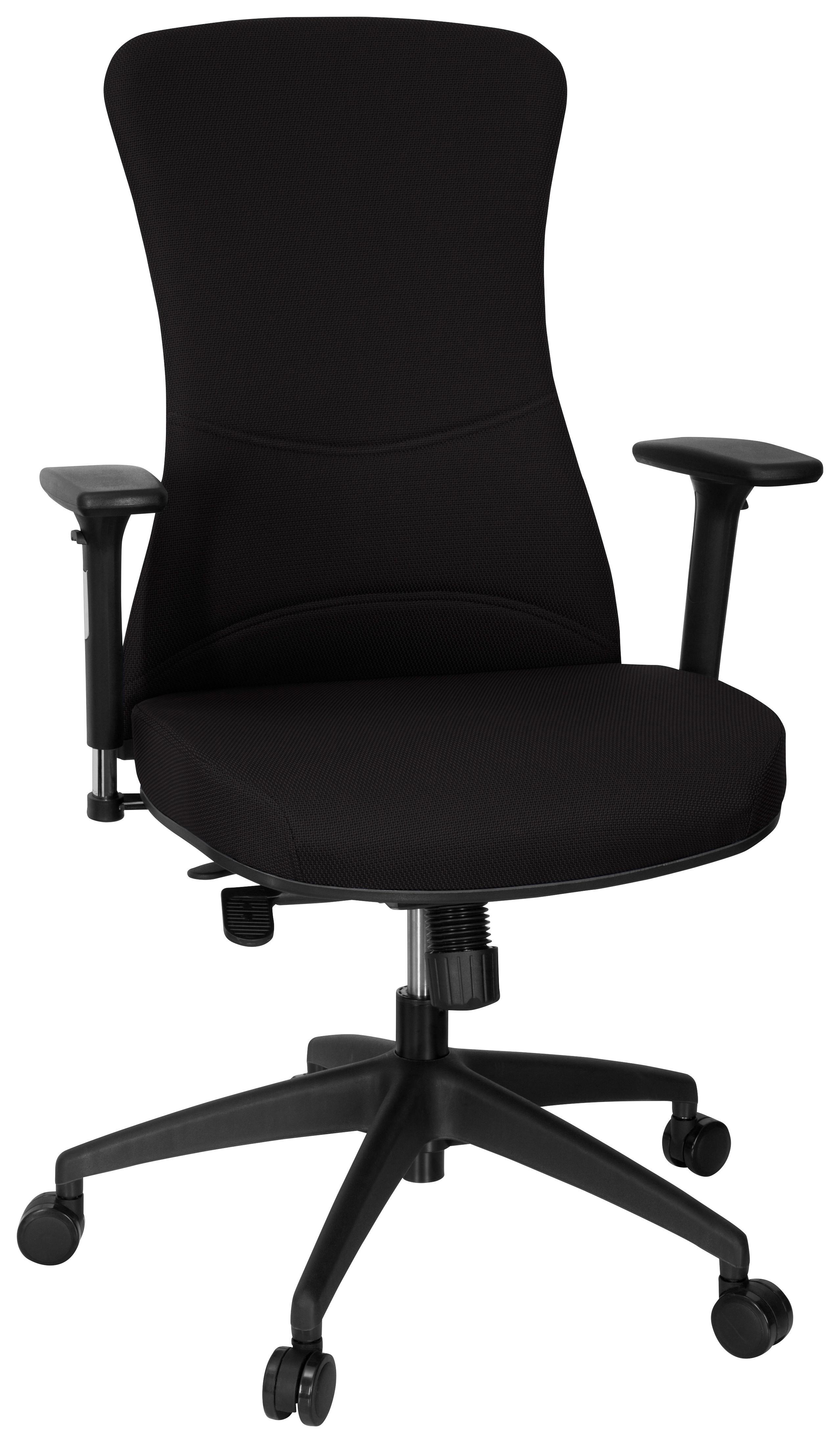 Pisarniški Stol Office Xt Pro, Črna - črna, Moderno, umetna masa/tekstil (69/115/52cm) - MID.YOU