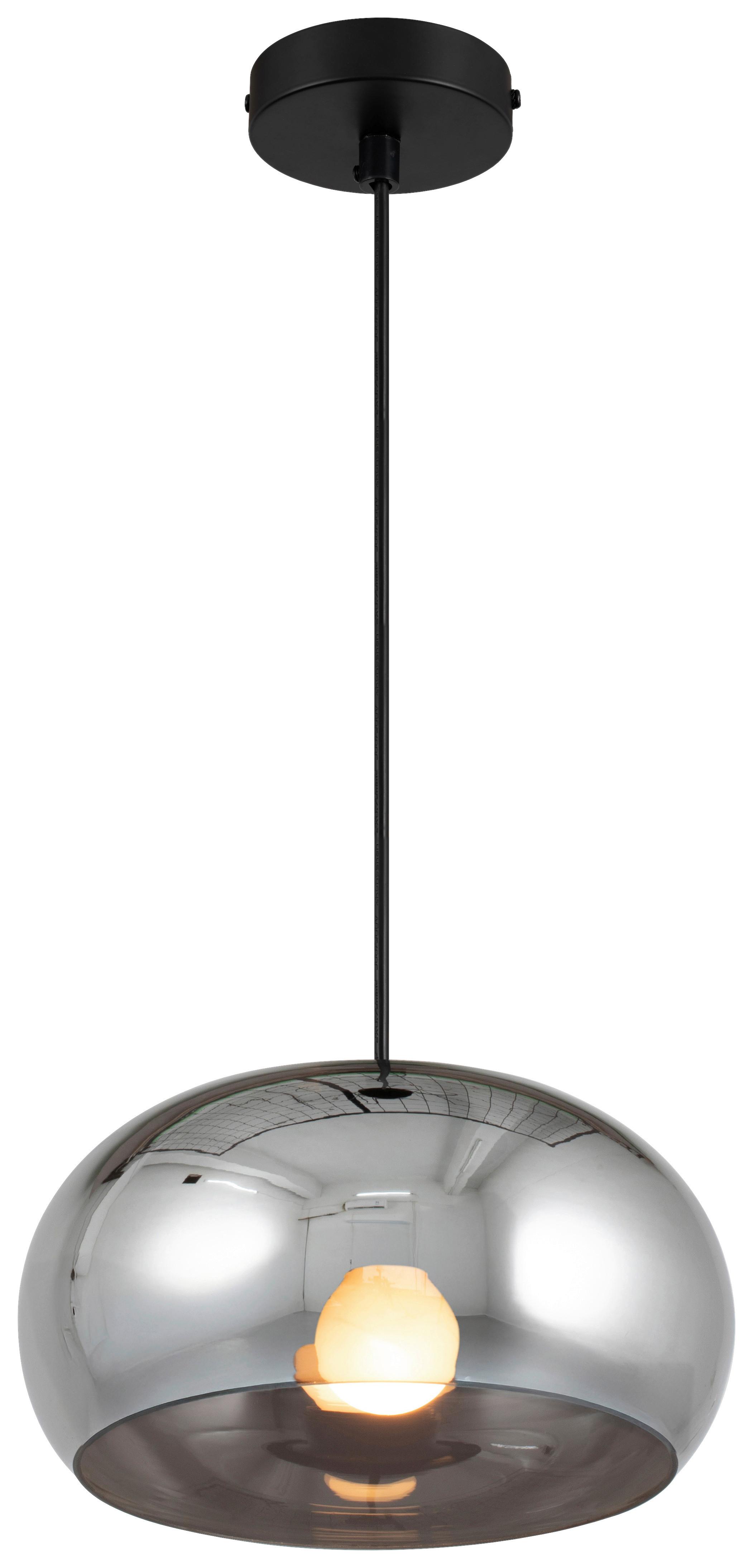 LAMPA WISZĄCA STACY - czarny, Trend, metal/szkło (23/120cm) - Novel