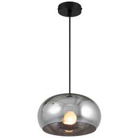 LAMPA WISZĄCA STACY - czarny, Trend, metal/szkło (23/120cm) - Novel