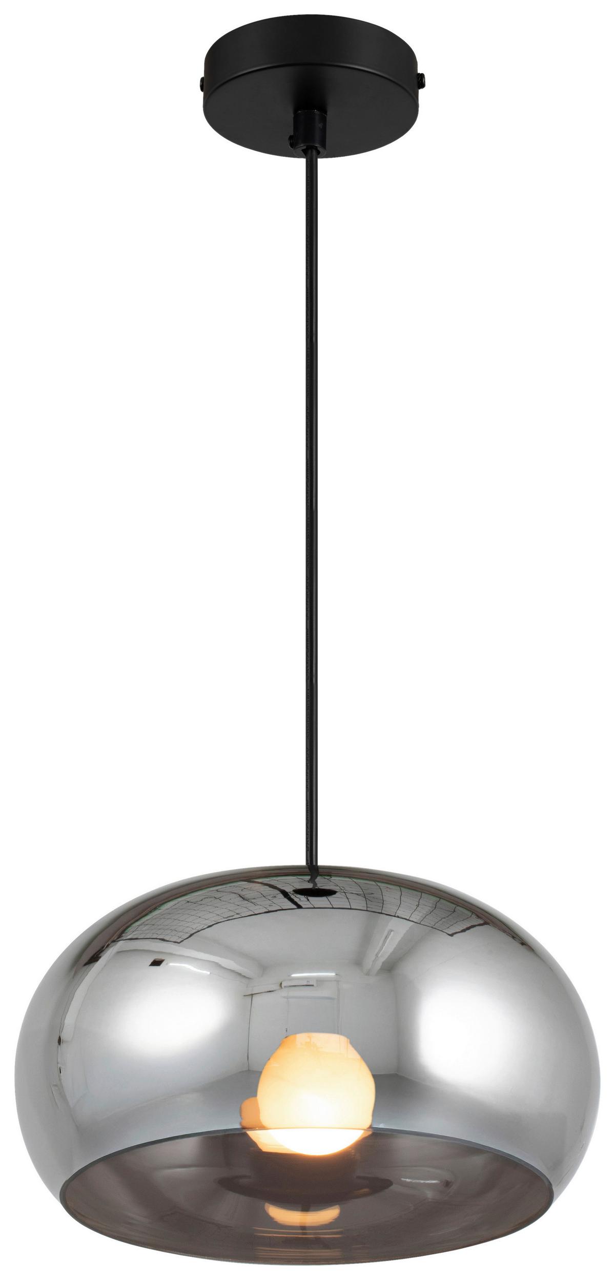 LAMPA WISZĄCA STACY - czarny, Trend, metal/szkło (23/120cm) - Novel