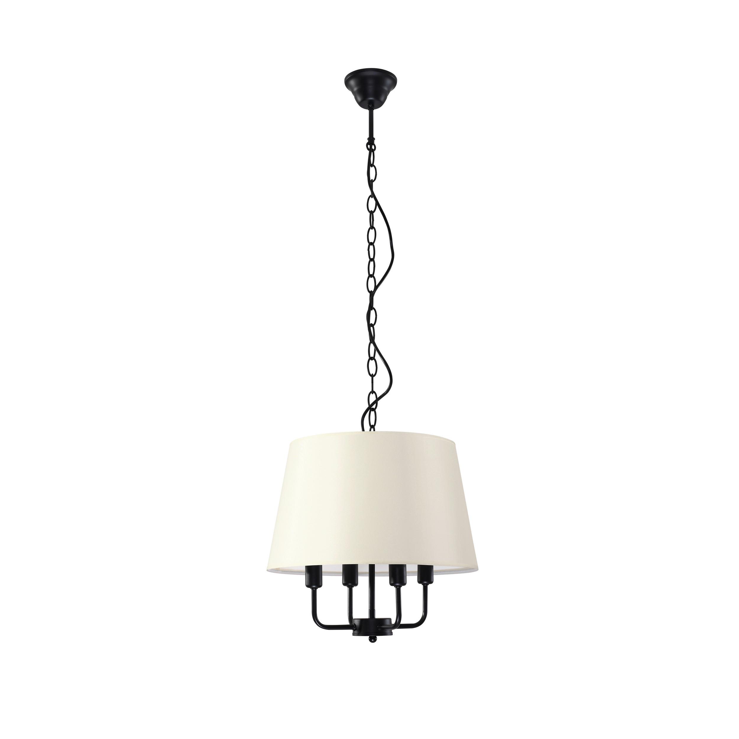 Viseća Svjetiljka Pasteri - zlatne boje/crna, Konvencionalno, metal (37,5/37,5/110cm)