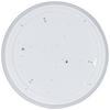 PLAFONNIER WINFRIED - couleur aluminium/blanc, KONVENTIONELL, métal/matière synthétique (50/9cm) - Mömax