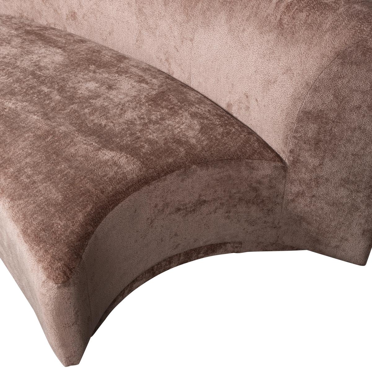 2 Sitzer Sofa Popular Taupe B: 215 cm - Taupe, Design, Holz/Textil (215/72/97cm) - Livetastic