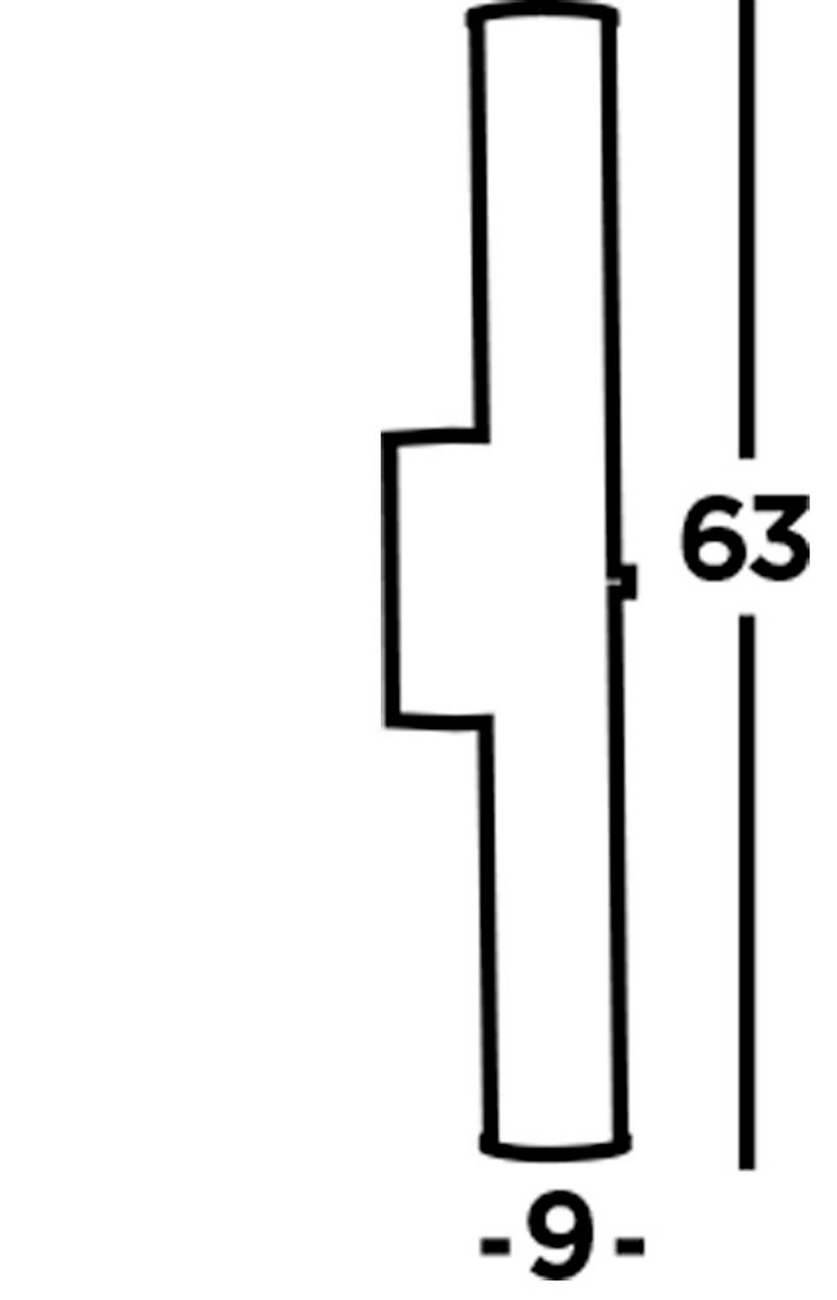 Fürdőszobai Falilámpa Clamp 63126-1bk - fekete/fehér, Design, üveg/fém (9/63cm)