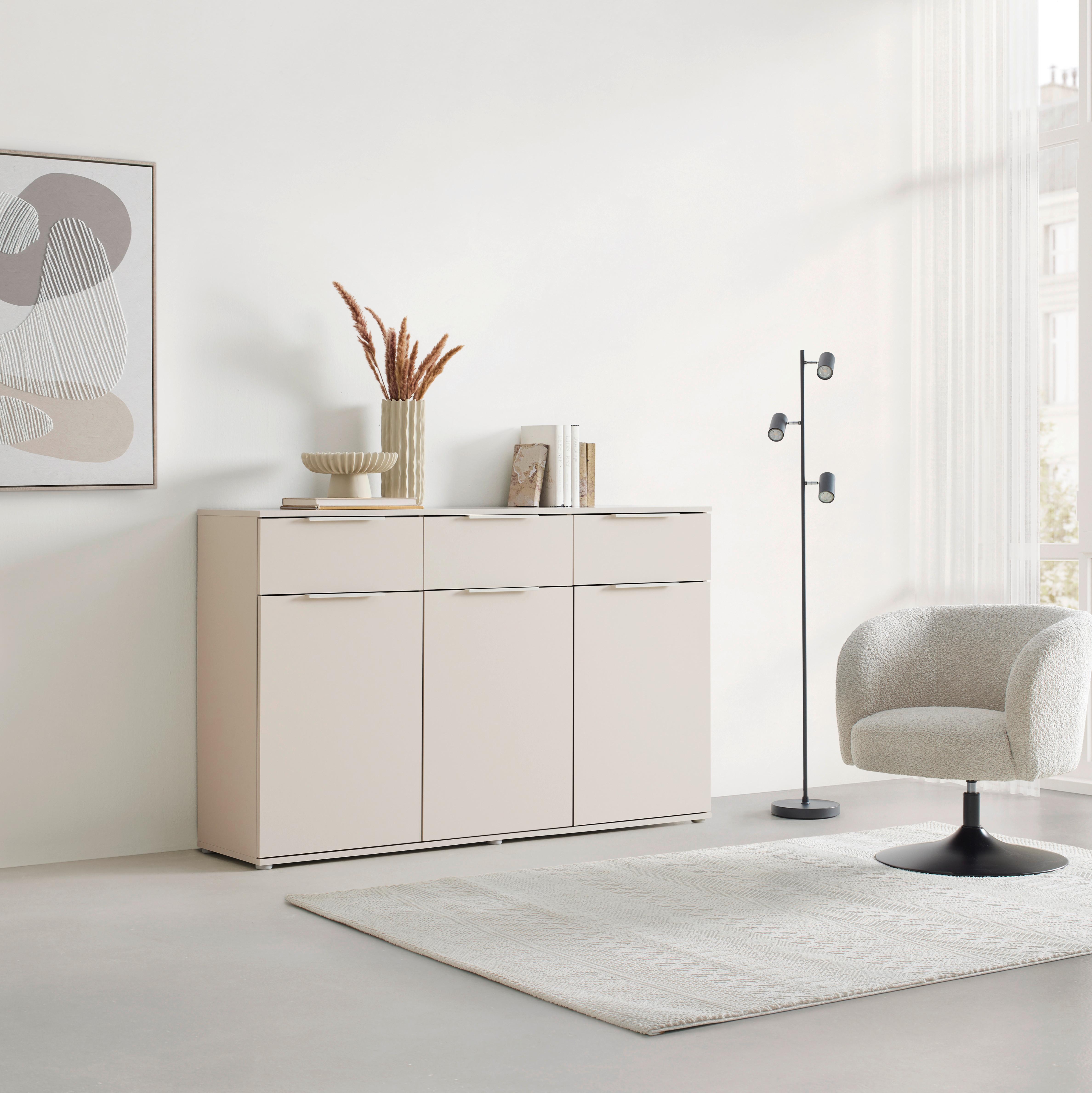 Sideboard Dune 1 Kaschmirfarben - Kaschmir, MODERN, Holzwerkstoff/Metall (150/95/38cm) - Mömax
