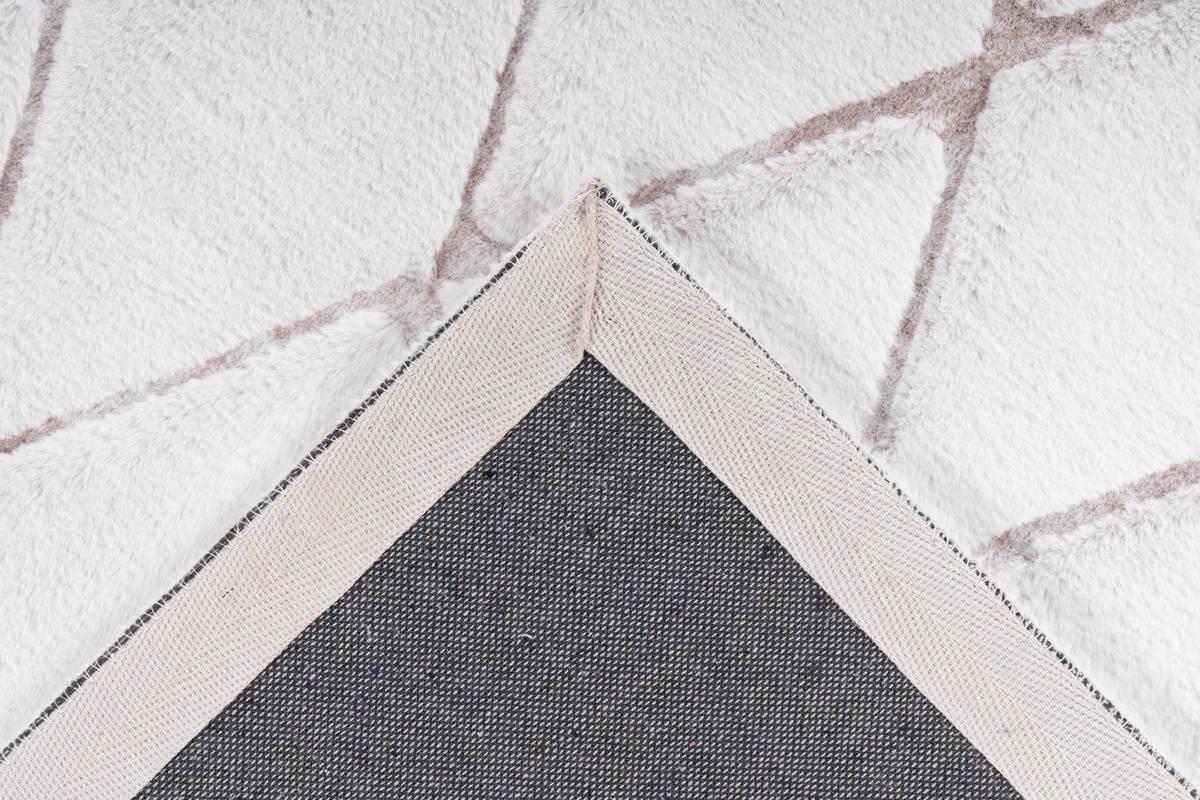 Läufer Vivica - Weiss/Rosa, Design, Textil (80/250cm) - Kayoom