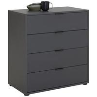 KOMODA BOUNTY - antracytowy, Modern (81/87/45cm) - Premium Living