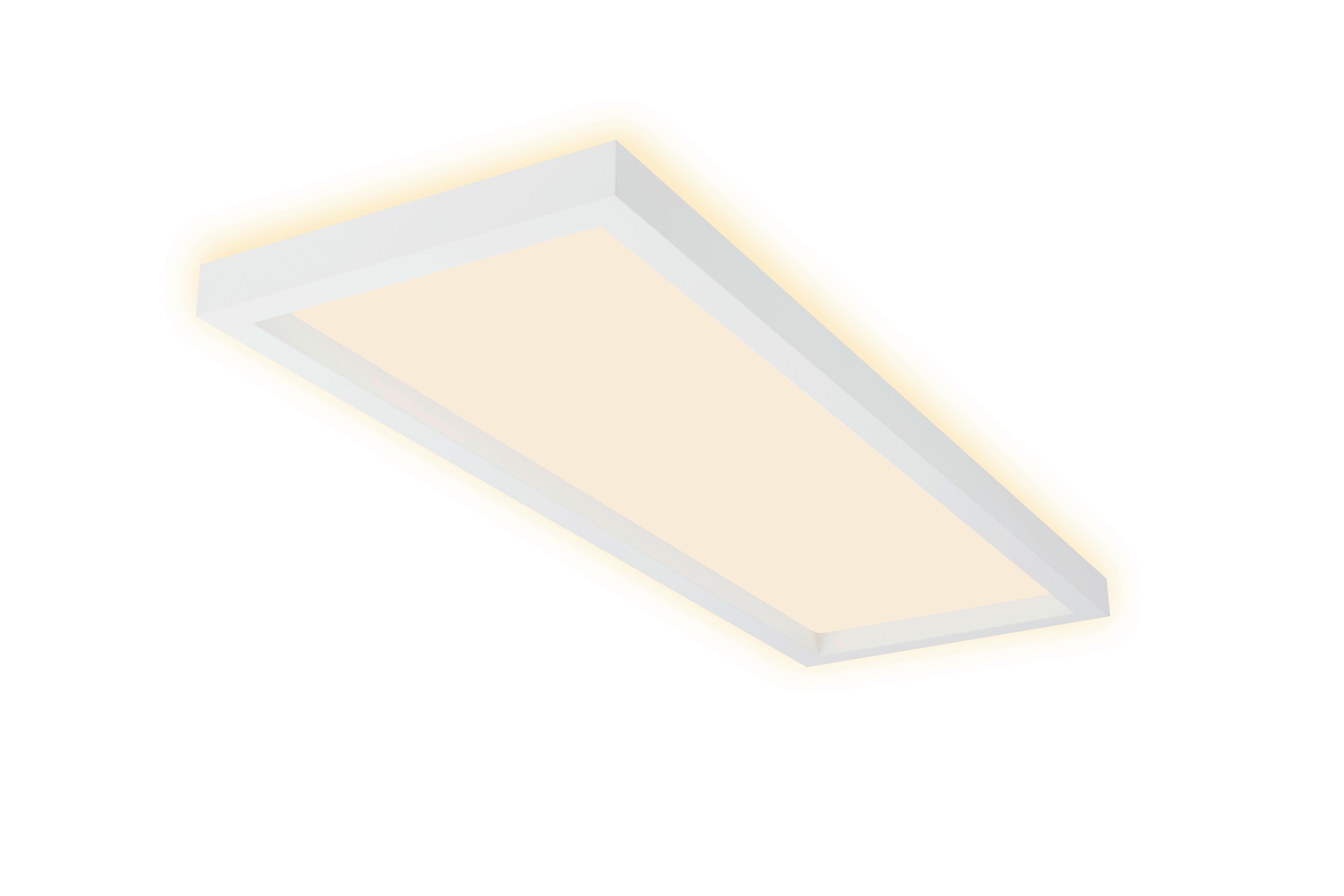LED-Paneel Cadre Weiß max. 22 Watt - Weiß, Basics, Kunststoff (58,2/20,2/4,1cm) - Briloner
