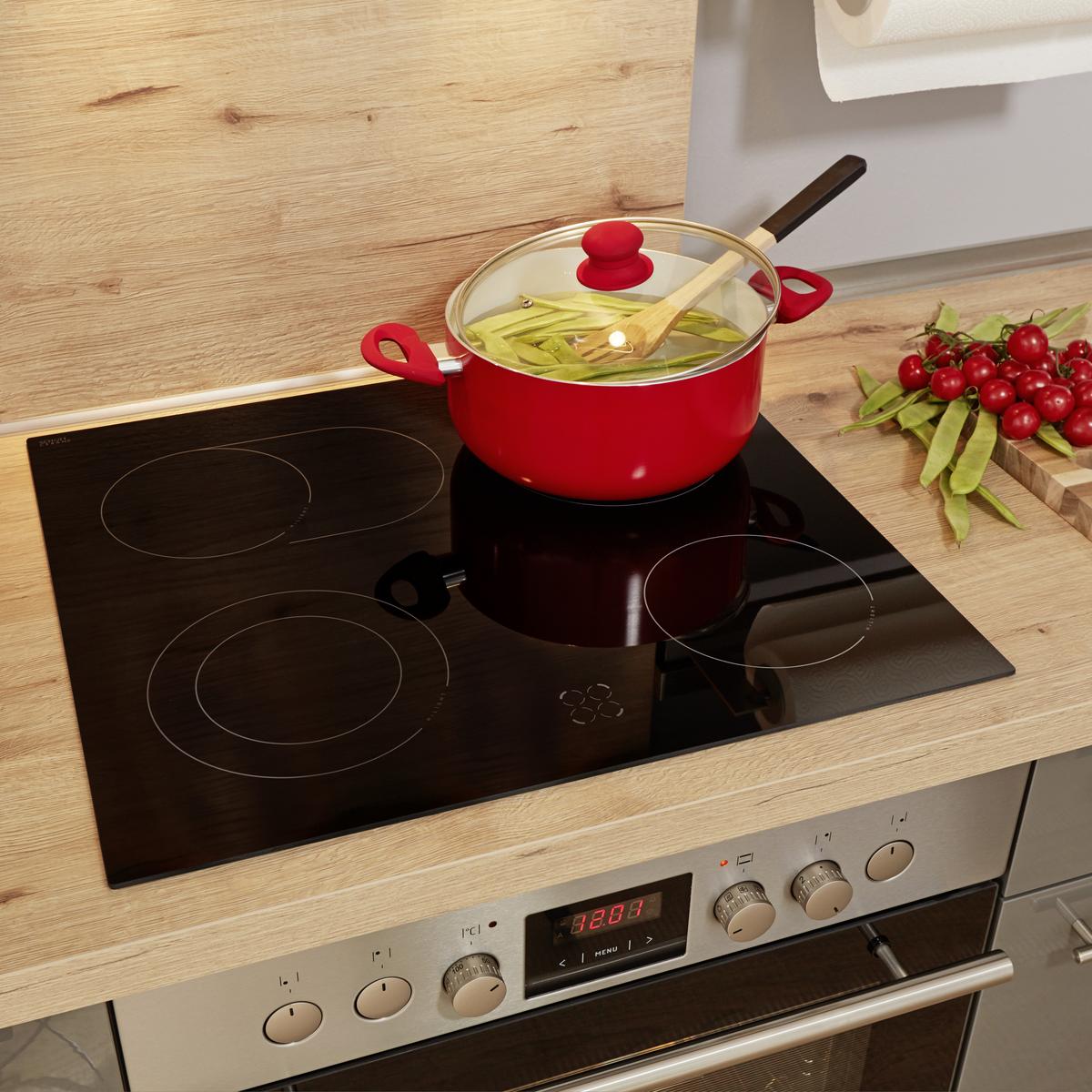 Eckküche Nolte Lux Grau - Grau, KONVENTIONELL (235/305cm) - Nolte Küchen