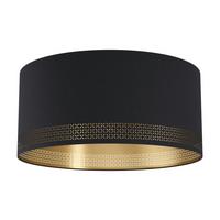 Deckenleuchte 99272* Esteperra - Goldfarben/Schwarz, Design, Textil/Metall (47,5/24cm) - Eglo