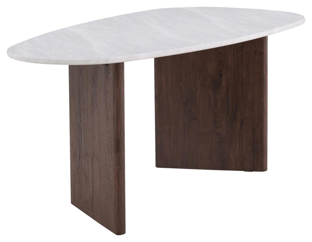 ESSTISCH GRÖNVIK - Hellgrau/Mokka, Design, Holzwerkstoff (180/90/75cm) - Livetastic