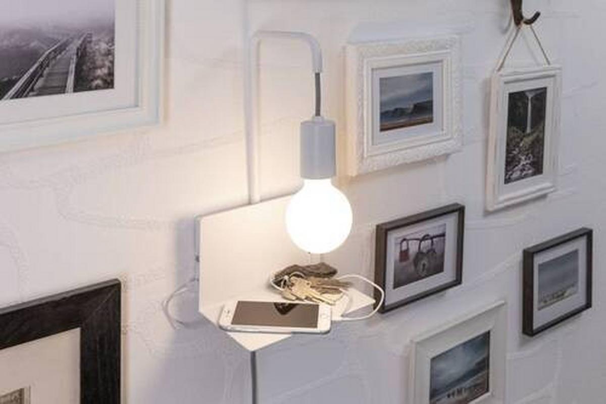 LED-Wandleuchte Calvani in Weiß max. 40 Watt - Weiß, Basics, Metall (20/35cm) - Paulmann