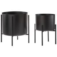 DONICA FLP-102 - czarny, Basics, metal (21/20,5cm) - Ambia Home