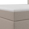BOXSÄNG MARCO - svart/taupe, Modern, trä/textil (180/200cm) - Bessagi Home