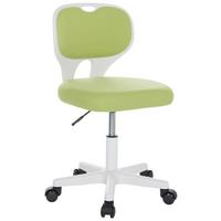 Otroški Vrtljivi Stol Kiddy Top W, Zelena - bela/zelena, Basics, umetna masa/tekstil (52/73/52cm) - MID.YOU