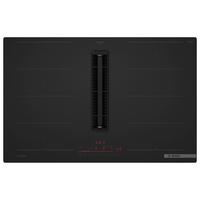 Kochfeld-Dunstabzug-Kombi PXL82BH26E - Alabasterfarben/Schwarz, MODERN, Glas (79,2/22,7/51,2cm) - Bosch