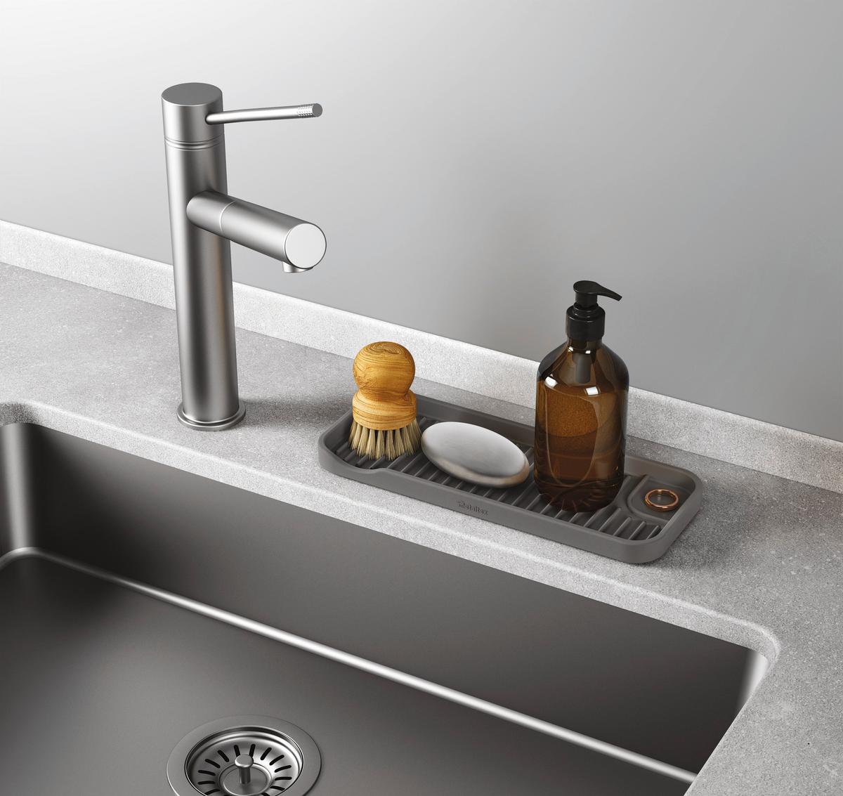 Mosogató Melletti Rendező Tidy-Mat - (22,5/9/1,8cm) - Metaltex