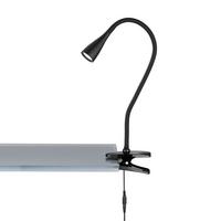 LAMPA ZACISKOWA LED 850636 NOX - czarny, Design, metal (6/35cm)