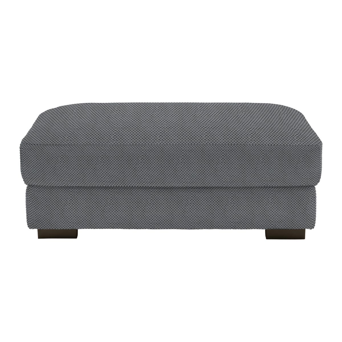 Hocker Pedro Grau - Grau, MODERN, Textil (60/46/110cm) - Mömax