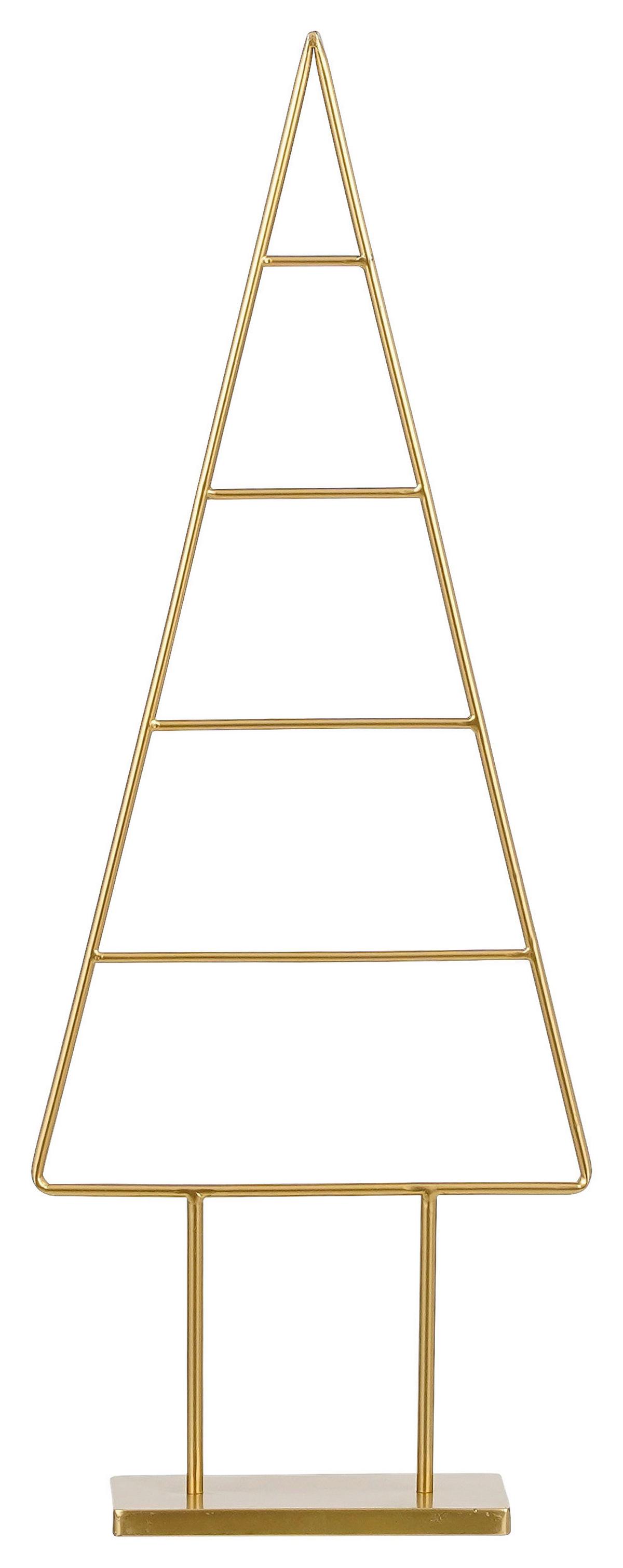 Dekor Fa Goldie - aranyszínű, Modern, fém (34/90/12cm) - Modern Living