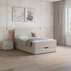 BOXSÄNG ACE - ljusgrå/svart, Modern, trä/textil (120/200cm) - Bessagi Home