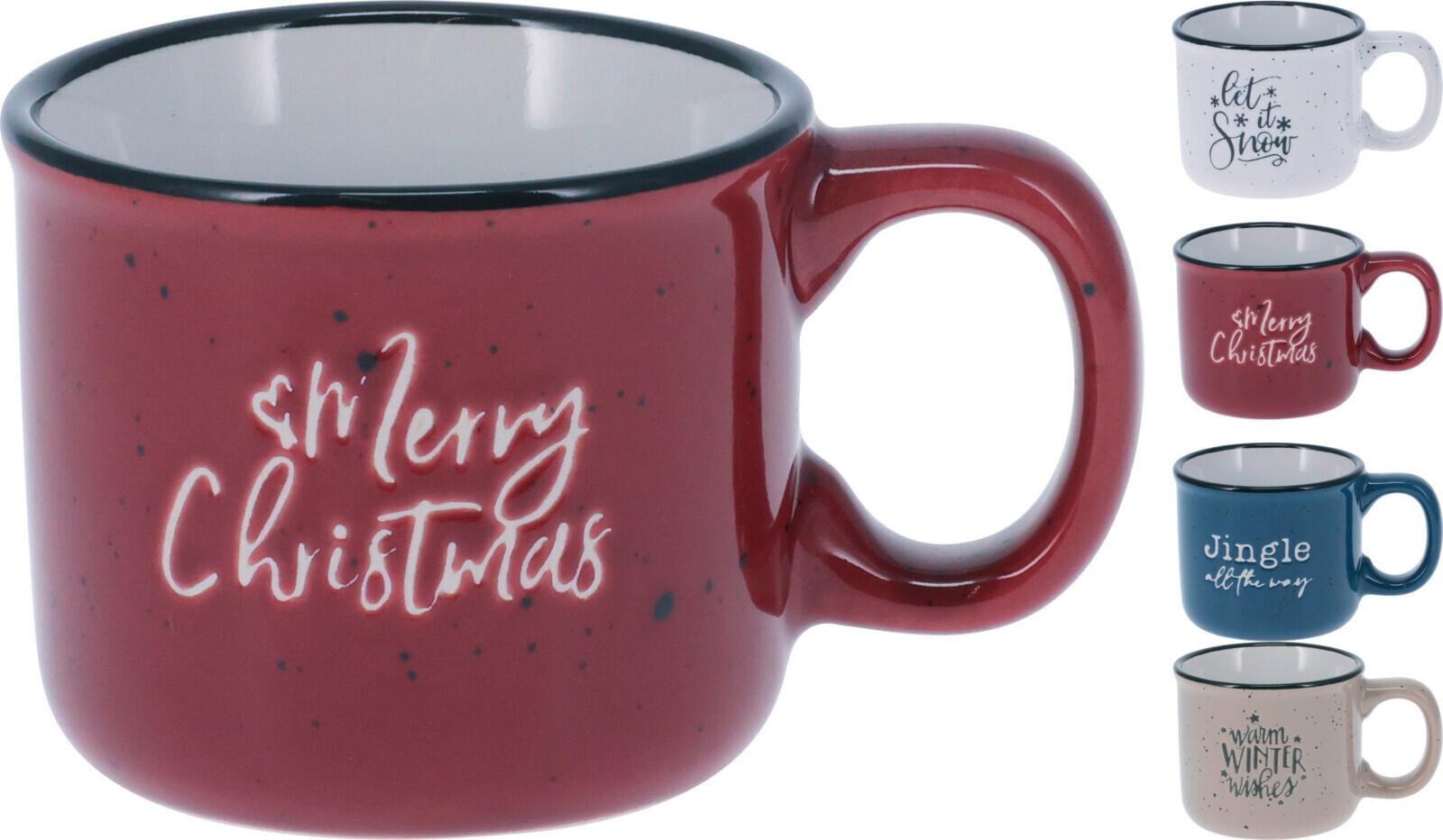 Kávésbögre Merry - S - színes, kerámia (90ml)