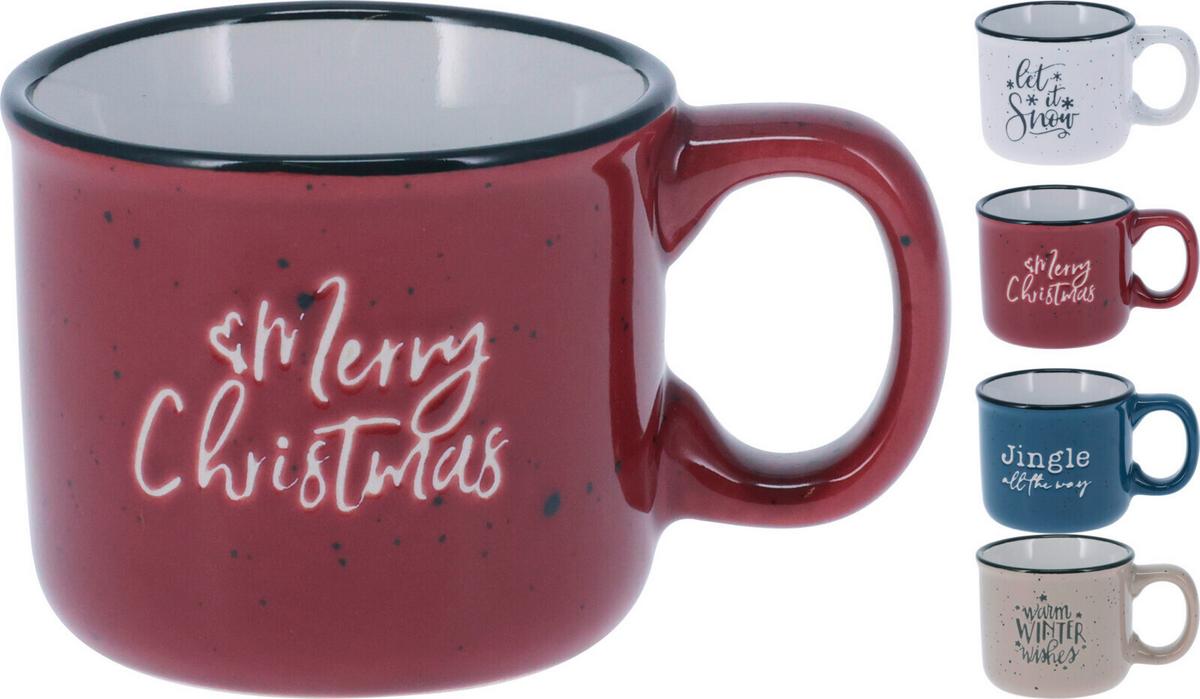 Kávésbögre Merry - S - színes, kerámia (90ml)