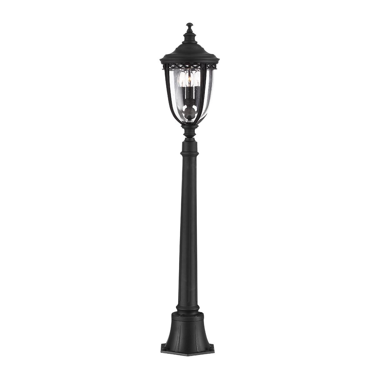 Vanjska Podna Svjetiljka Fe - crna, Basics, staklo/metal (21.6/118cm) - Elstead Lighting