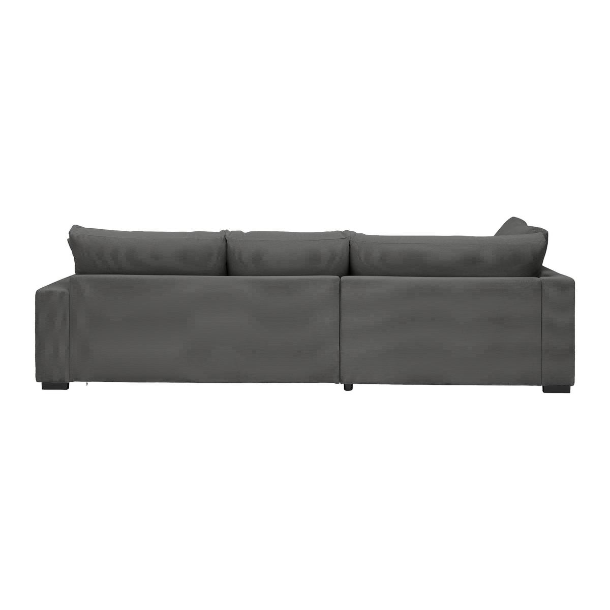 Colțar Pedro - antracit, Modern, textil (190/300cm) - Mömax