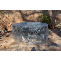 Schutzhülle Abdeckhülle für Sitzgruppe Transparent - Transparent, Basics, Kunststoff (200/95cm) - Mömax