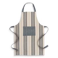 Schürze Henry in Schwarz/Beige ca. 60x90cm - Beige/Schwarz, MODERN, Textil (60/90cm) - Modern Living