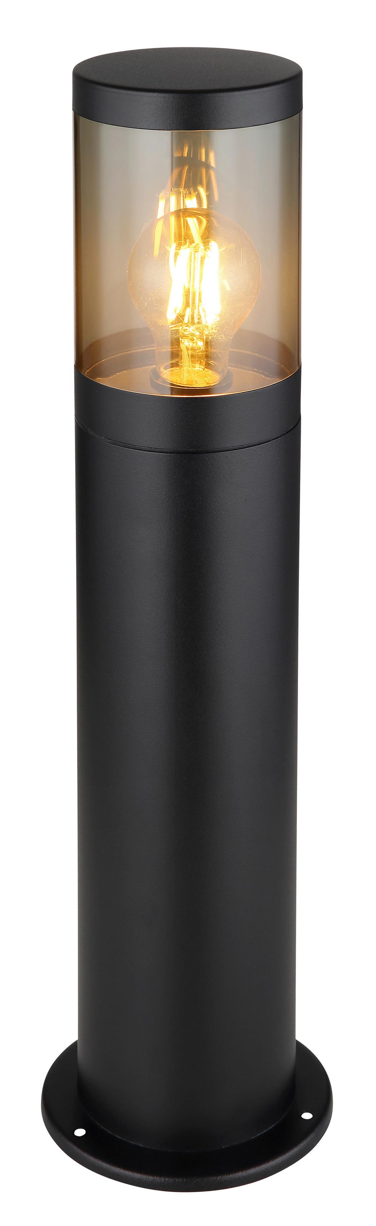 Zunanja Stoječa Svetilka Xeloo - črna, Basics, kovina/umetna masa (14/50cm) - Globo