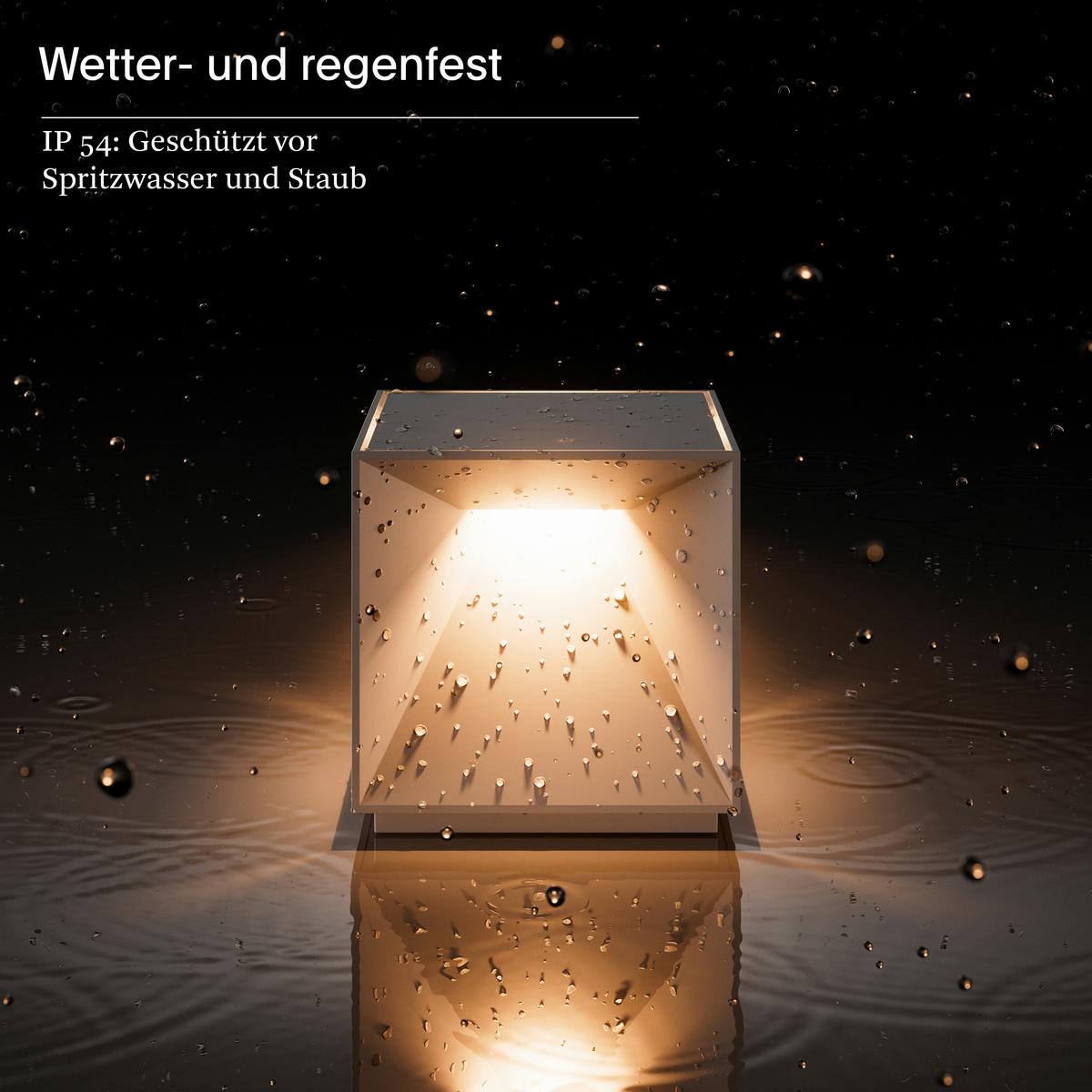 LAMPA STOŁOWA Z AKUMULATOREM 4557201 NUTALIS - antracytowy, Design, metal (10/10/10cm) - Sigor