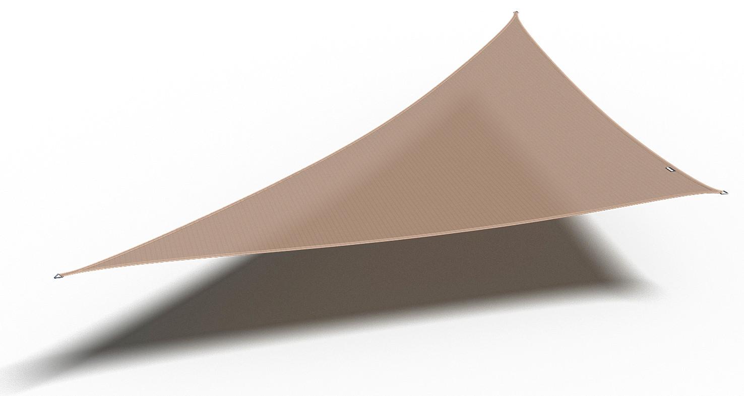 Sonnensegel Coolfit 90° Sandfarben - Sandfarben, MODERN, Kunststoff (400/1/570cm) - Gardenson