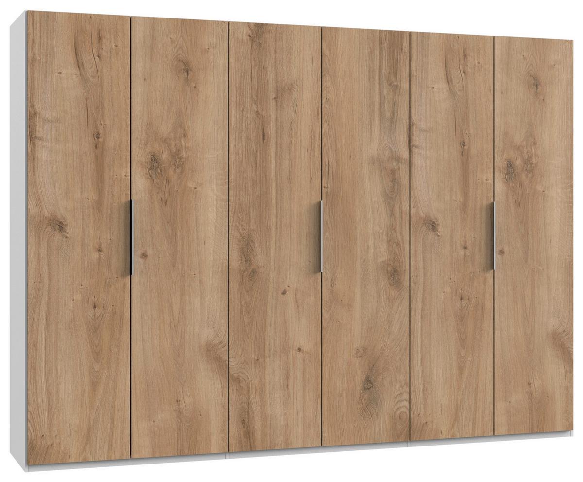 Ormar S Klasičnim Vratima Level 36 A - bijela/boje hrasta, Moderno, drvni materijal (300/216/58cm) - Modern Living