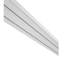 Függönysín 2 Sínes 250cm - fehér, műanyag (250cm) - Modern Living