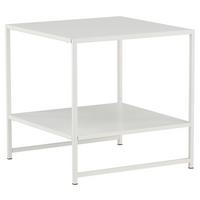 BEISTELLTISCH STAAL - Weiß, Design, Metall (50/50/50cm) - Livetastic
