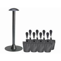 Abstandshalterset für Schutzhülle 10-tlg. - Anthrazit, Basics (10/20/24cm) - Siena Garden