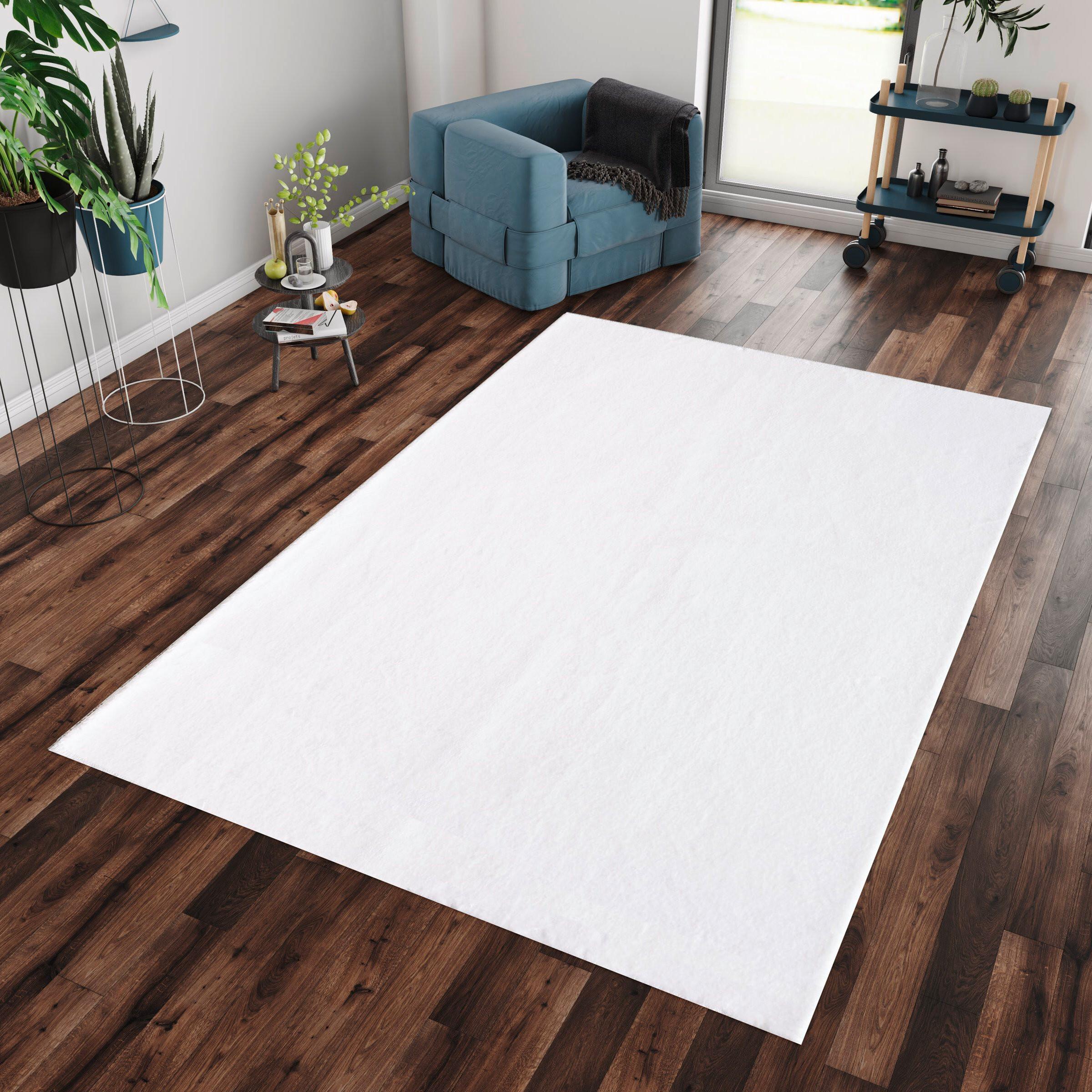 Hochflorteppich Catwalk Creme ca. 120x160cm - Creme, Basics, Textil (120/160cm) - Novel