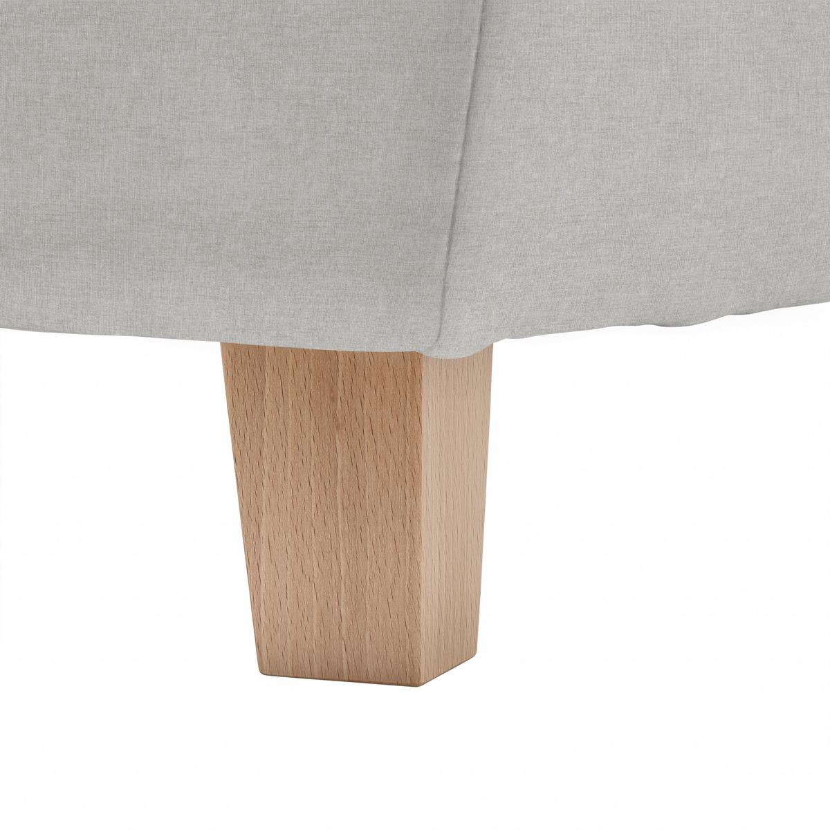 Ecksofa Lugo Hellgrau - Hellgrau, MODERN, Holz/Kunststoff (205/98/266cm) - Mömax