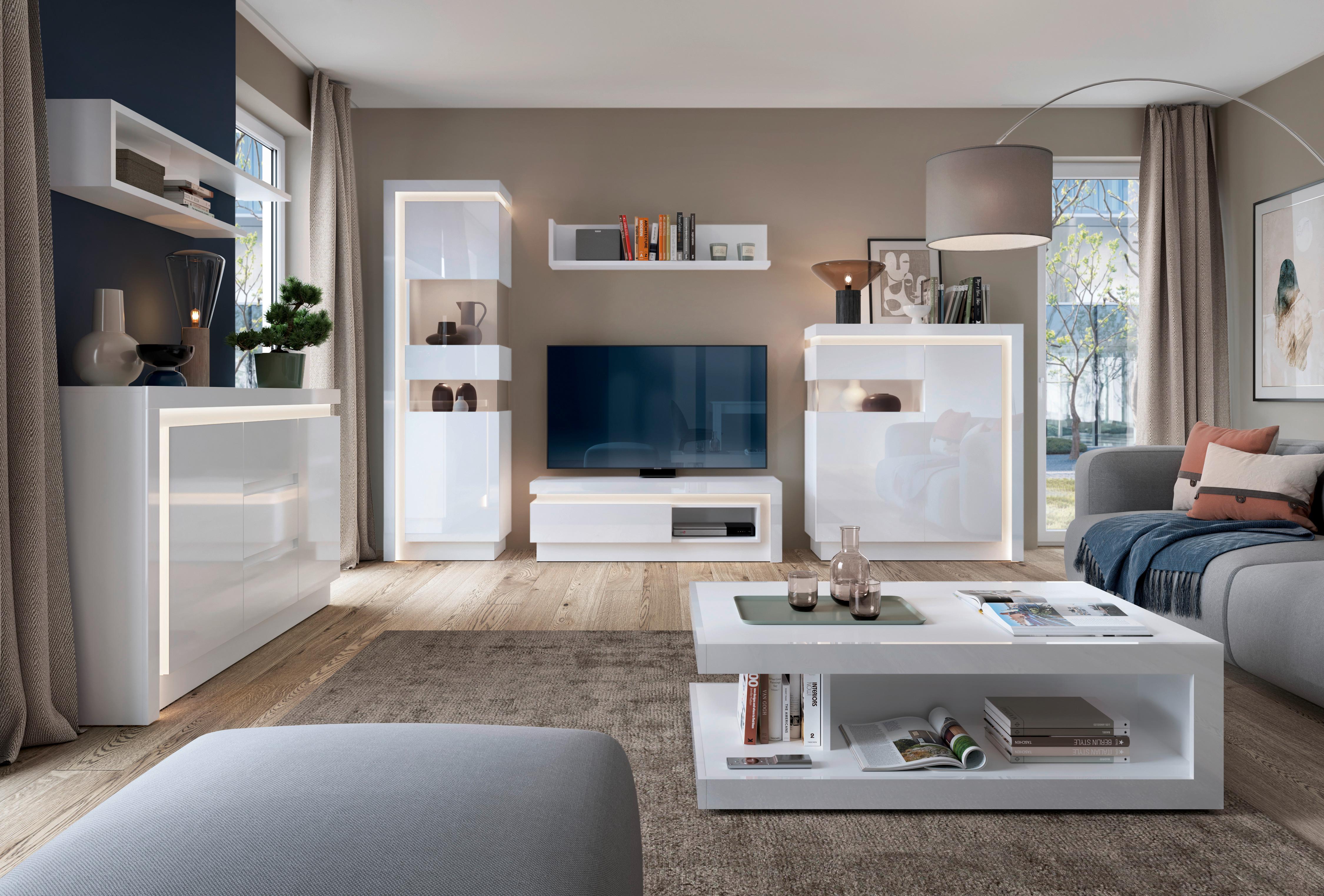 Comodă LYON - Trend, material pe bază de lemn (107,5/89/42cm) - Modern Living