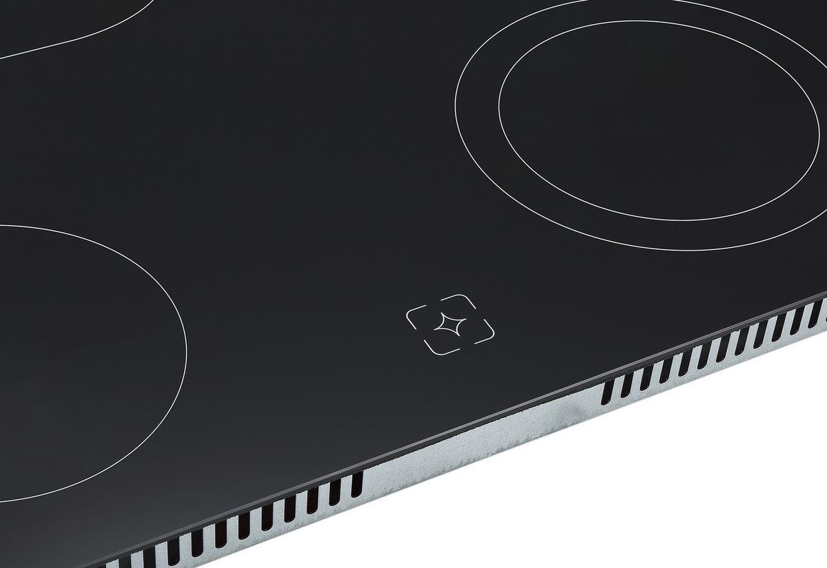 Set S Štedilnikom Jamie - barve nerjavečega jekla/črna, Trend, kovina/umetna masa (59,5/59,5/57,5cm) - Respekta