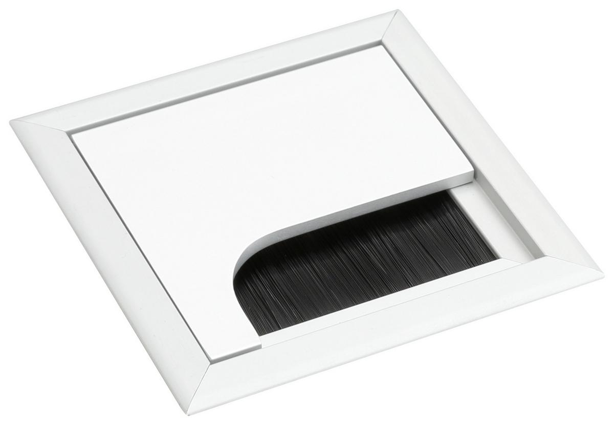 Schreibtisch höhenverstellbar in Weiss/Anthrazit - Weiss/Anthrazit, Modern (150/76 - 120/80cm) - Mömax